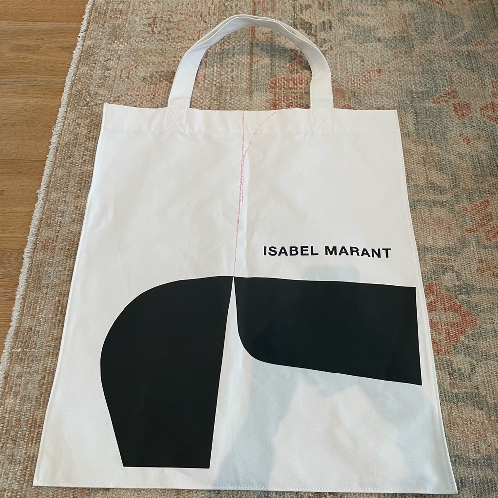Super Chic Isabel Marant Canvas Tote - Great gift 🎁